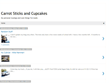 Tablet Screenshot of carrotsticksandcupcakes.blogspot.com