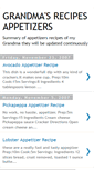 Mobile Screenshot of grandma-recipes-appetizers.blogspot.com