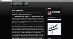 Desktop Screenshot of mentalweight.blogspot.com