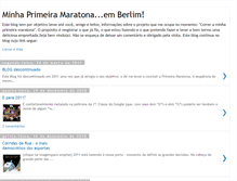 Tablet Screenshot of minha-primeira-maratona.blogspot.com