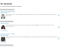Tablet Screenshot of mrsartorial.blogspot.com