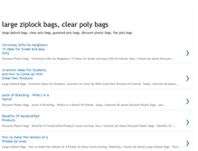 Tablet Screenshot of largeziplockbags.blogspot.com