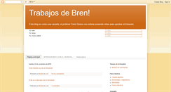 Desktop Screenshot of bren-trabajos.blogspot.com