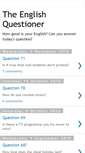 Mobile Screenshot of englishquestioner.blogspot.com