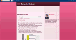 Desktop Screenshot of computing-hardware.blogspot.com