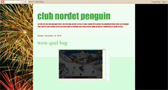 Desktop Screenshot of clubnordetpenguin.blogspot.com