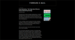 Desktop Screenshot of forward-e-mail.blogspot.com
