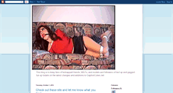 Desktop Screenshot of captivecutiesdotnet.blogspot.com