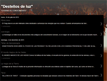 Tablet Screenshot of destellosdeminerales-mercedes.blogspot.com