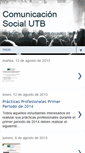 Mobile Screenshot of comunicacion-social-utb.blogspot.com