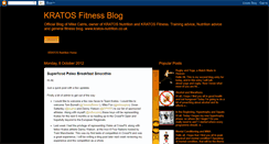 Desktop Screenshot of kratos-fitness.blogspot.com
