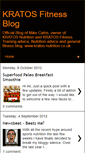 Mobile Screenshot of kratos-fitness.blogspot.com