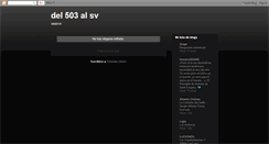 Desktop Screenshot of del503alsv.blogspot.com