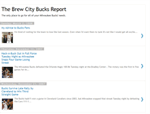 Tablet Screenshot of brewcitybucksreport.blogspot.com