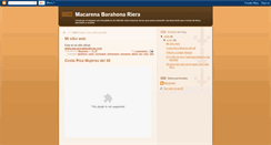Desktop Screenshot of macarenabarahona.blogspot.com