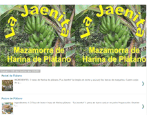 Tablet Screenshot of jaenita.blogspot.com