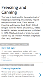 Mobile Screenshot of freezingandcanning.blogspot.com