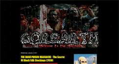 Desktop Screenshot of gorearth.blogspot.com