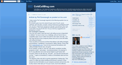 Desktop Screenshot of coldcallblog.blogspot.com