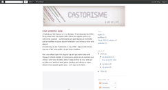 Desktop Screenshot of castorisme.blogspot.com