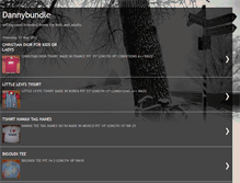 Tablet Screenshot of dannybundle.blogspot.com
