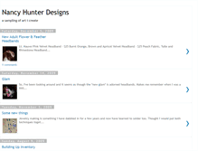 Tablet Screenshot of nancyhunterdesigns.blogspot.com