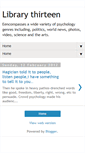 Mobile Screenshot of magazinethirteen.blogspot.com
