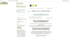 Desktop Screenshot of bubbablankets.blogspot.com