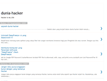 Tablet Screenshot of duniahacker.blogspot.com