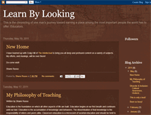 Tablet Screenshot of learnbylooking.blogspot.com