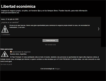 Tablet Screenshot of libertadeconmica.blogspot.com