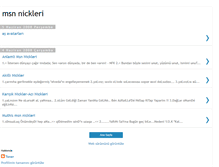 Tablet Screenshot of msn-nickleri-taner.blogspot.com
