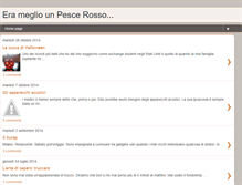 Tablet Screenshot of eramegliounpescerosso.blogspot.com