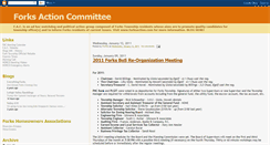 Desktop Screenshot of forksaction.blogspot.com