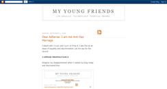 Desktop Screenshot of myyoungfriends.blogspot.com