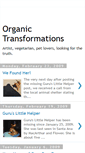 Mobile Screenshot of organictransformations.blogspot.com