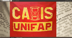 Desktop Screenshot of cahis-unifap.blogspot.com