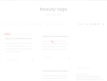 Tablet Screenshot of beautytags.blogspot.com