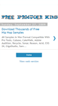 Mobile Screenshot of freesamplekits1.blogspot.com