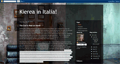 Desktop Screenshot of kiereainitalia.blogspot.com