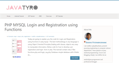 Desktop Screenshot of javatyro.blogspot.com