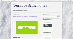 Desktop Screenshot of golfodecalifornia.blogspot.com