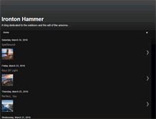 Tablet Screenshot of irontonhammer.blogspot.com