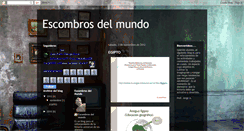 Desktop Screenshot of escombrosdelpasado.blogspot.com