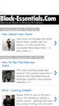 Mobile Screenshot of black-essentials.blogspot.com