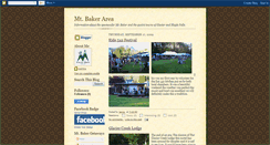 Desktop Screenshot of mtbakergetaways.blogspot.com