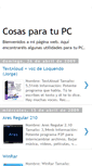 Mobile Screenshot of cosas-para-tu-pc.blogspot.com