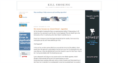 Desktop Screenshot of kill-smoking.blogspot.com