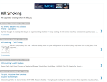 Tablet Screenshot of kill-smoking.blogspot.com