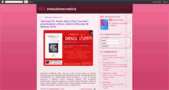 Desktop Screenshot of evoluzionecreativa.blogspot.com
